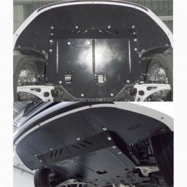 Kolchuga Защита двигателя, КПП и радиатора на Hyundai Sonata VII (LF) '14- (ZiPoFlex-оцинковка)