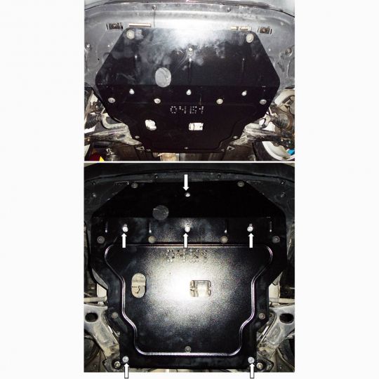 Kolchuga Защита двигателя, КПП и радиатора на Hyundai Tucson II (LM) '10- Kolchuga Защита двигателя, КПП и радиатора на Hyundai Tucson II (LM) '10-