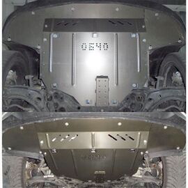 Kolchuga Защита двигателя, КПП и радиатора на Hyundai Tucson III (TL) '15- (V-2,0i; 1,7CRDI; 2,0CRDI) (ZiPoFlex-оцинковка)