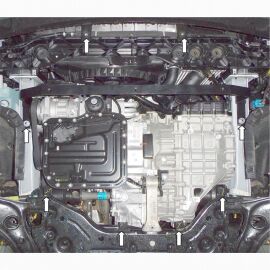 Kolchuga Защита двигателя, КПП и радиатора на Hyundai Tucson III (TL) '15-