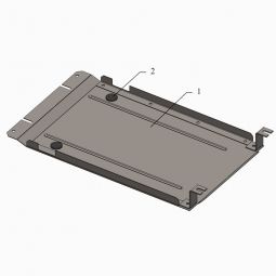 Kolchuga Защита КПП на Hyundai Genesis I '08-14