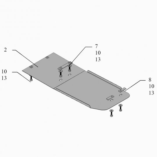 Kolchuga Защита двигателя, КПП и радиатора на Infiniti FX45 I (S50) '03-08 (ZiPoFlex) Kolchuga Защита двигателя, КПП и радиатора на Infiniti FX45 I (S50) '03-08 (ZiPoFlex)