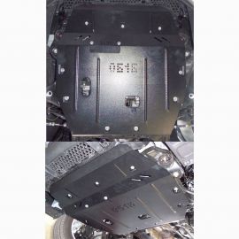 Kolchuga Защита двигателя, КПП и радиатора на JAC S3 '14- (ZiPoFlex-оцинковка)