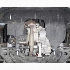 Kolchuga Защита двигателя, КПП и радиатора на JAC S5 '12-