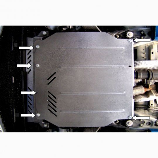 Kolchuga Защита двигателя, КПП и радиатора на Jaguar X-Type '01-09 Kolchuga Защита двигателя, КПП и радиатора на Jaguar X-Type '01-09