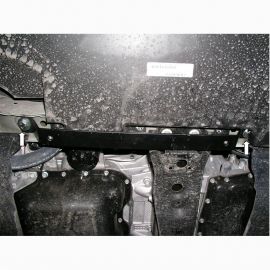Kolchuga Защита двигателя, КПП и радиатора на Jeep Compass I '11-16 (ZiPoFlex-оцинковка)
