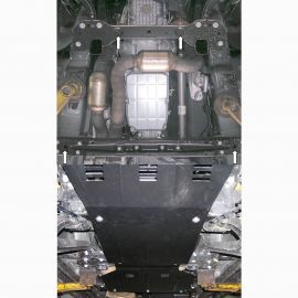 Kolchuga Защита двигателя, КПП, радиатора и редуктора на Jeep Commander '05-10 (ZiPoFlex-оцинковка)