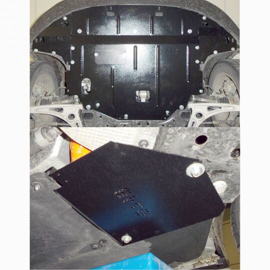 Kolchuga Защита двигателя, КПП и радиатора на Kia Niro Hybrid '16- Kolchuga Защита двигателя, КПП и радиатора на Kia Niro Hybrid '16-