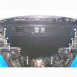Kolchuga Защита двигателя, КПП и радиатора на Kia Picanto I '08-11