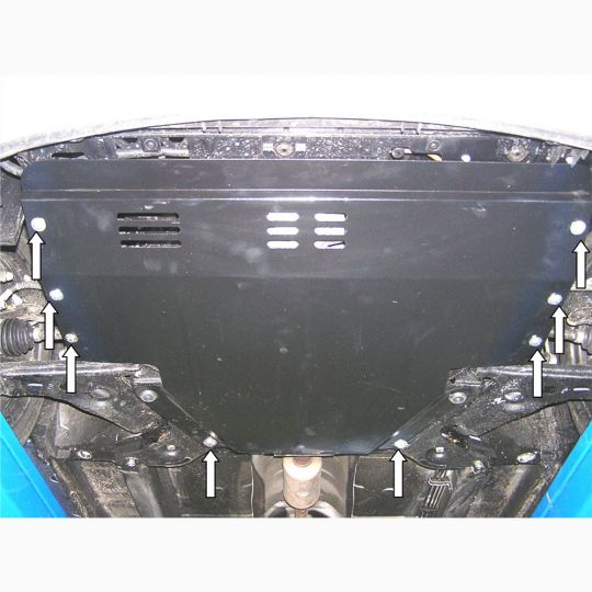 Kolchuga Защита двигателя, КПП и радиатора на Kia Picanto I '08-11