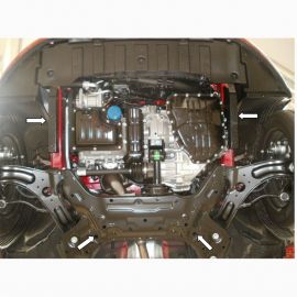 Kolchuga Защита двигателя, КПП и радиатора на Kia Picanto II '11-16