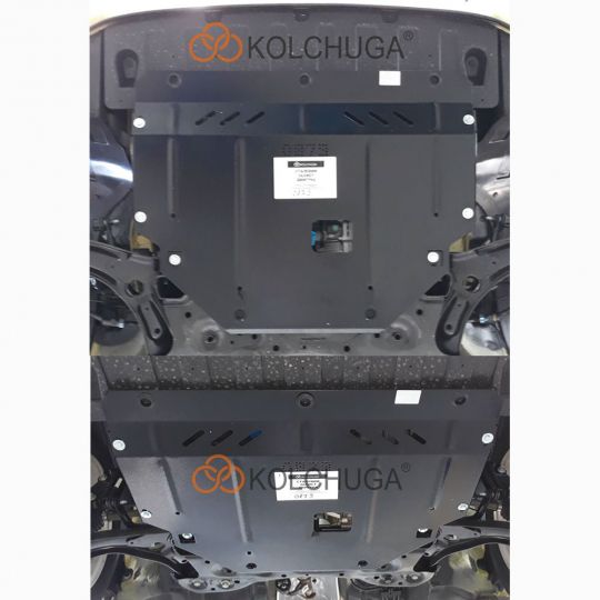 Kolchuga Защита двигателя, КПП и радиатора на Kia Picanto III '16- (ZiPoFlex-оцинковка) Kolchuga Защита двигателя, КПП и радиатора на Kia Picanto III '16- (ZiPoFlex-оцинковка)