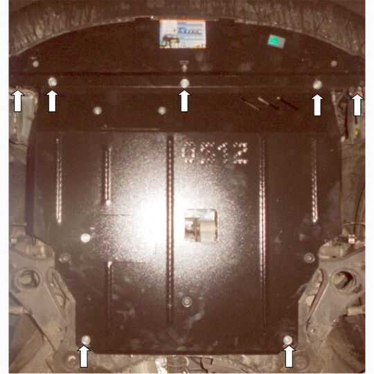 Kolchuga Защита двигателя, КПП и радиатора на Kia Sorento II '12-14 ZiPoFlex® (Корейская сборка) Kolchuga Защита двигателя, КПП и радиатора на Kia Sorento II '12-14 ZiPoFlex® (Корейская сборка)