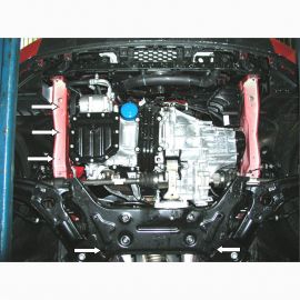 Kolchuga Защита двигателя, КПП и радиатора на Kia Soul I '08-13
