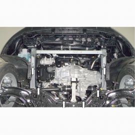 Kolchuga Защита двигателя, КПП и радиатора на Kia Sportage IV '15-18 (ZiPoFlex-оцинковка)