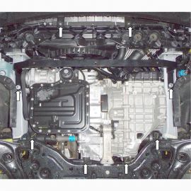 Kolchuga Защита двигателя, КПП и радиатора на Kia Sportage IV '15-