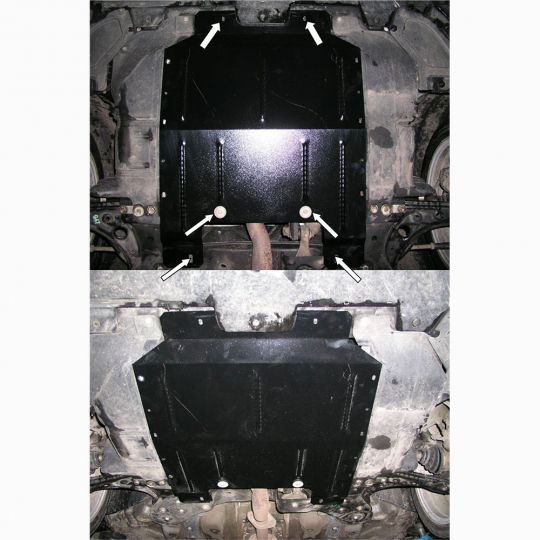 Kolchuga Защита двигателя, КПП и радиатора на Lancia Delta III '08- Kolchuga Защита двигателя, КПП и радиатора на Lancia Delta III '08-