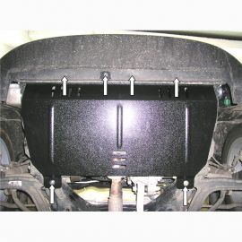 Kolchuga Защита двигателя, КПП и радиатора на Lancia Ypsilon III '11-