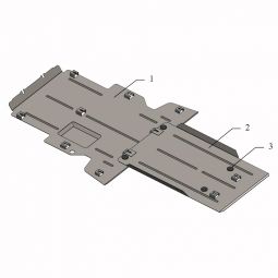 Kolchuga Защита двигателя и КПП на Range Rover Sport II '13-