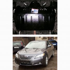 Kolchuga Защита двигателя и КПП на Lexus ES IV (300) '01-06 (ZiPoFlex-оцинковка)