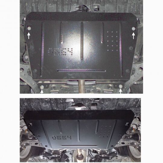 Kolchuga Защита двигателя и КПП на Lexus ES VI (250) '12-18 (ZiPoFlex-оцинковка)