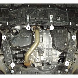 Kolchuga Защита двигателя и КПП на Lexus RX IV '15-