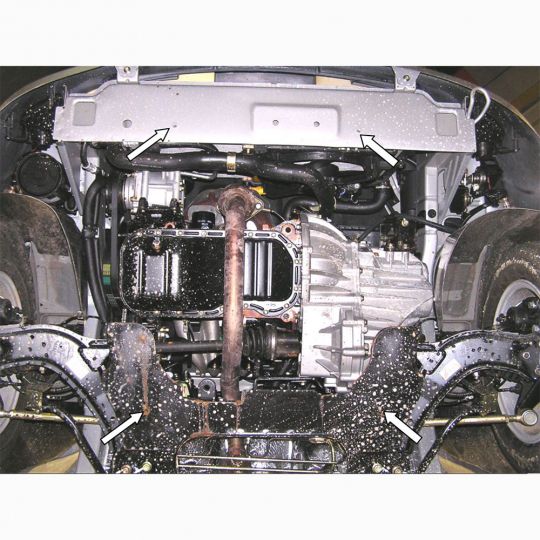 Kolchuga Защита двигателя, КПП и радиатора на Lifan 520 '08- Kolchuga Защита двигателя, КПП и радиатора на Lifan 520 '08-