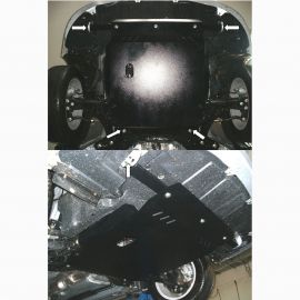 Kolchuga Защита двигателя, КПП и радиатора на Lifan 620 '07-