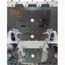 Kolchuga Защита двигателя, КПП и радиатора на Maserati Levante '18-
