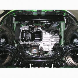 Kolchuga Защита двигателя, КПП и радиатора на Mazda 2 (DE) '07-14