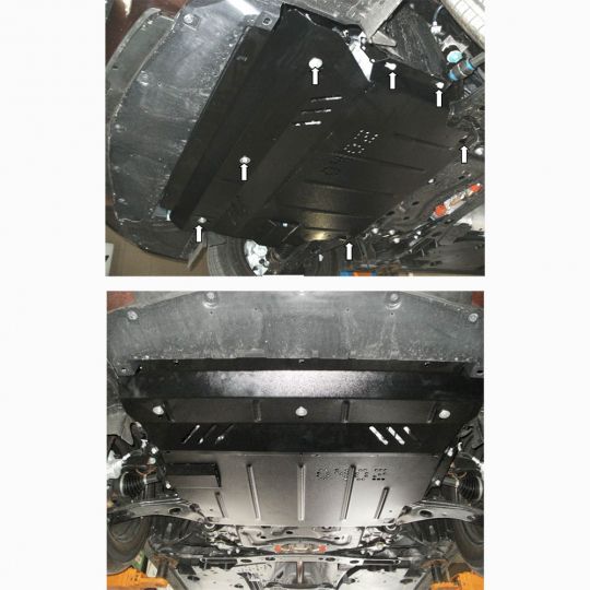 Kolchuga Защита двигателя, КПП и радиатора на Mazda 3 II (BL) '09-13 Kolchuga Защита двигателя, КПП и радиатора на Mazda 3 II (BL) '09-13