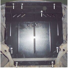 Kolchuga Защита двигателя, КПП и радиатора на Mazda 323 (BJ) '98-03