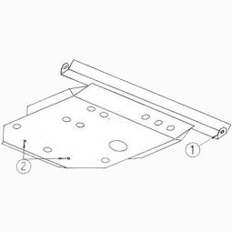 Kolchuga Защита двигателя, КПП и радиатора на Mazda 626 (GE/CG) '91-97