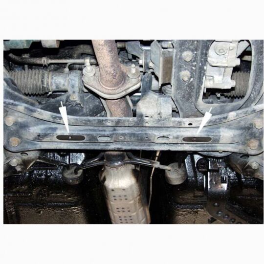 Kolchuga Защита двигателя, КПП и радиатора на Mazda 626 (GF/GW) '97-02 Kolchuga Защита двигателя, КПП и радиатора на Mazda 626 (GF/GW) '97-02