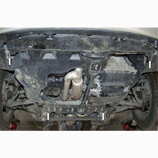 Kolchuga Защита двигателя, КПП и радиатора на Mazda Xedos 9 '93-02 Kolchuga Защита двигателя, КПП и радиатора на Mazda Xedos 9 '93-02