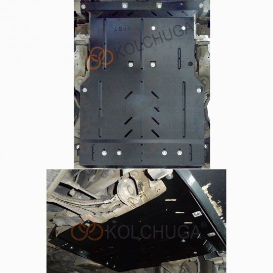 Kolchuga Защита двигателя и КПП на Mercedes-Benz Viano W639 '10-14 Kolchuga Защита двигателя и КПП на Mercedes-Benz Viano W639 '10-14