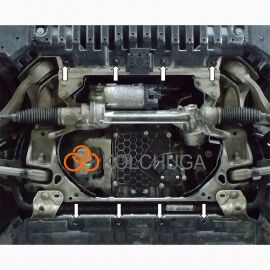 Kolchuga Защита двигателя на Mercedes-Benz E-Class W213 '16-