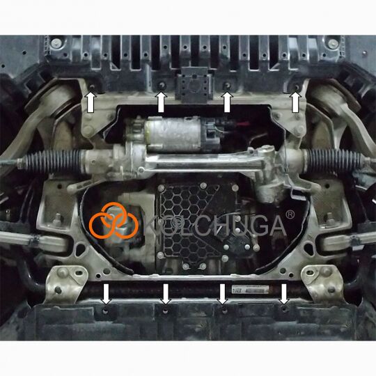 Kolchuga Защита двигателя на Mercedes-Benz E-Class W213 '16-