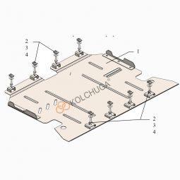 Kolchuga Защита двигателя на Mercedes-Benz E-Class W213 '16-