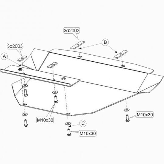 Kolchuga Защита двигателя и радиатора на Mercedes-Benz CLK-Class W208 '97-02 coupe Kolchuga Защита двигателя и радиатора на Mercedes-Benz CLK-Class W208 '97-02 coupe