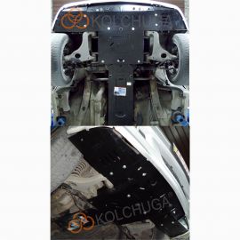 Kolchuga Защита двигателя и радиатора на Mercedes-Benz E-Class W210 '95-02 (ZiPoFlex-оцинковка)