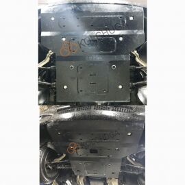 Kolchuga Защита двигателя, радиатора и рулевых реек на Mercedes-Benz E-Class W211 '02-09 (ZiPoFlex-оцинковка)
