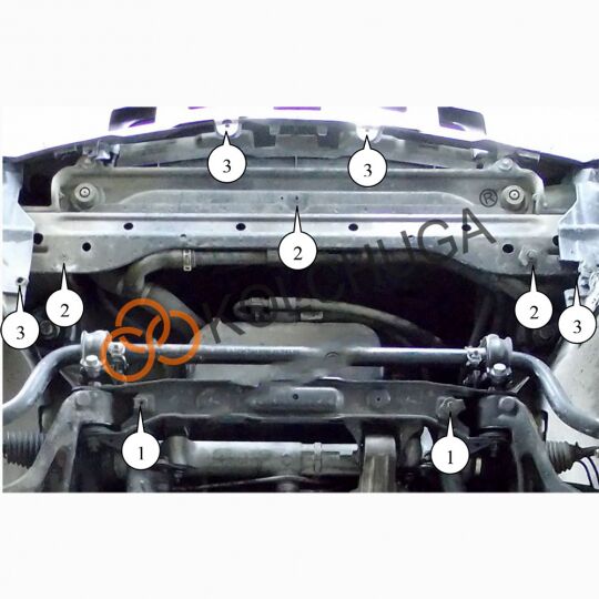 Kolchuga Защита радиатора на Mercedes-Benz GL-Class X164 '06-12 (ZiPoFlex-оцинковка) Kolchuga Защита радиатора на Mercedes-Benz GL-Class X164 '06-12 (ZiPoFlex-оцинковка)