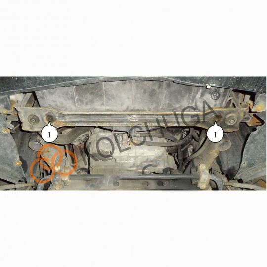 Kolchuga Защита радиатора на Mercedes-Benz R500 W251 '06-14 (ZiPoFlex-оцинковка) Kolchuga Защита радиатора на Mercedes-Benz R500 W251 '06-14 (ZiPoFlex-оцинковка)