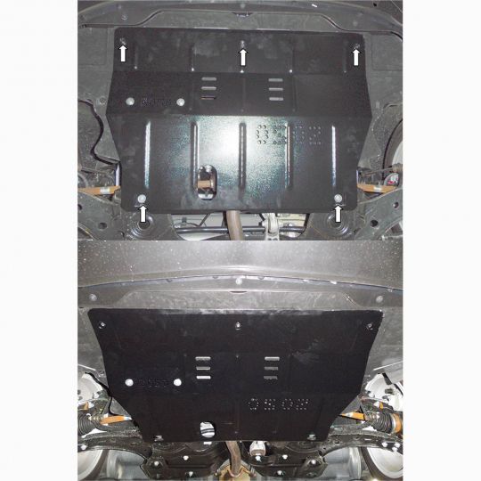 Kolchuga Защита двигателя, КПП и радиатора на MG 3 Cross II '10- Kolchuga Защита двигателя, КПП и радиатора на MG 3 Cross II '10-