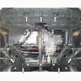 Kolchuga Защита двигателя, КПП и радиатора на MG 350 '11-