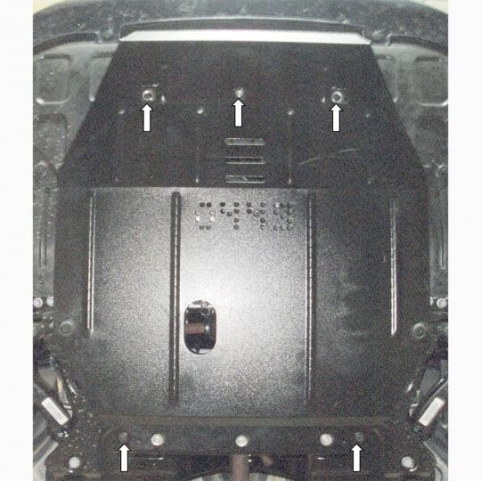 Kolchuga Защита двигателя, КПП и радиатора на MG 5 '12- Kolchuga Защита двигателя, КПП и радиатора на MG 5 '12-