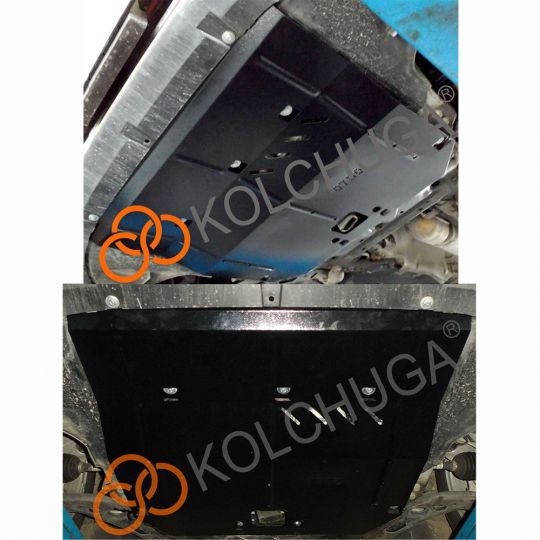 Kolchuga Защита двигателя, КПП и радиатора на Mini Cooper (F56) III '14- Kolchuga Защита двигателя, КПП и радиатора на Mini Cooper (F56) III '14-