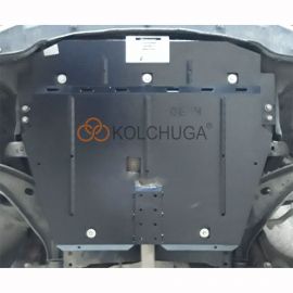 Kolchuga Защита двигателя, КПП и радиатора на Mini Cooper (R55) II '06-14 (ZiPoFlex-оцинковка)