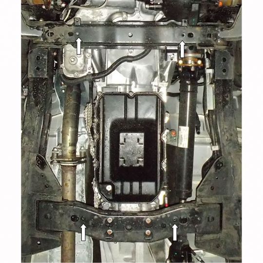 Kolchuga Защита АКПП на Mitsubishi Pajero Sport III '15- Kolchuga Защита АКПП на Mitsubishi Pajero Sport III '15-